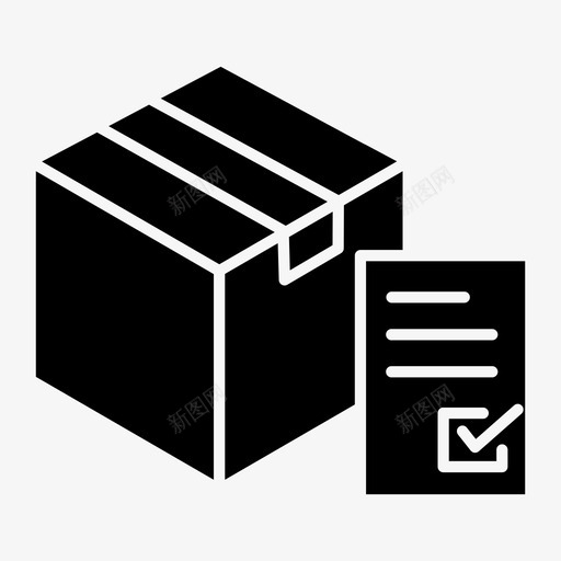 装运货物交货图标svg_新图网 https://ixintu.com 交货 包装 装运 货物 运费