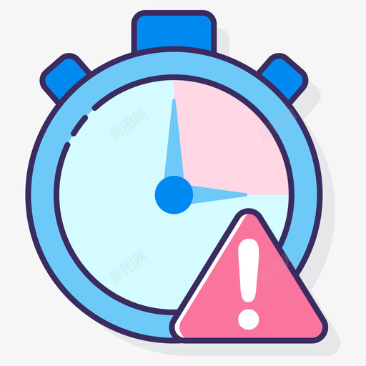 秒表通讯媒体3线性颜色图标svg_新图网 https://ixintu.com 媒体 秒表 线性 通讯 颜色