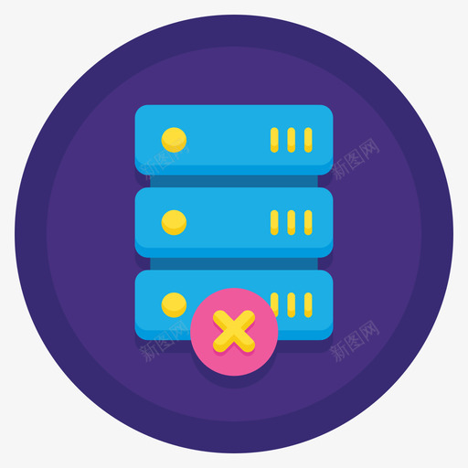 服务器gdpr36扁平圆形图标svg_新图网 https://ixintu.com gdpr 圆形 扁平 服务器