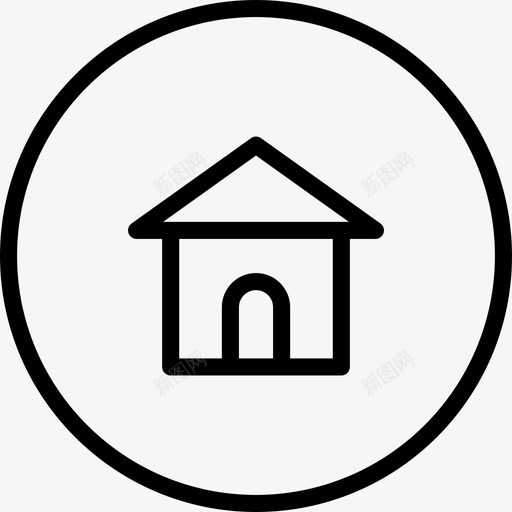 主页用户界面51轮廓图标svg_新图网 https://ixintu.com 主页 用户界面 轮廓