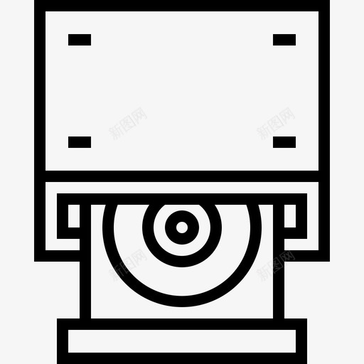 Cd阅读器设备39线性图标svg_新图网 https://ixintu.com Cd 线性 设备 阅读