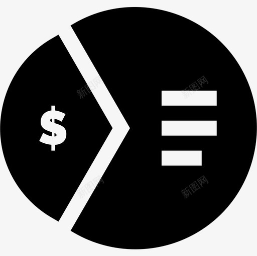 饼图营销139已填充图标svg_新图网 https://ixintu.com 填充 营销 饼图