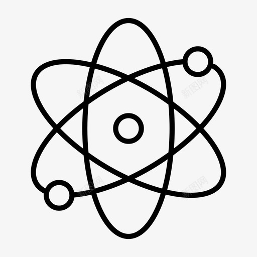 原子管理核图标svg_新图网 https://ixintu.com 原子 学术 战略 管理 项目