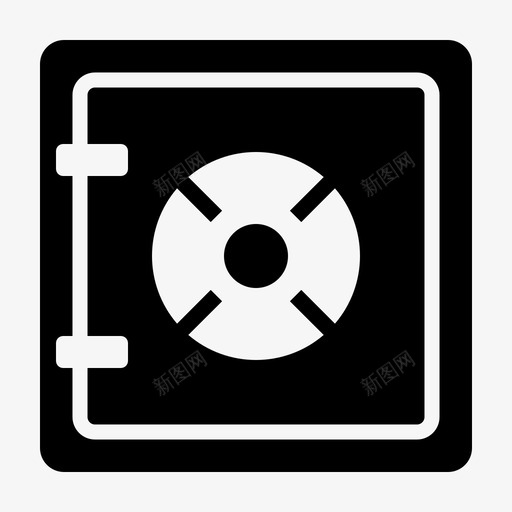 保险箱保安仓库图标svg_新图网 https://ixintu.com 仓库 保安 保险 保险箱