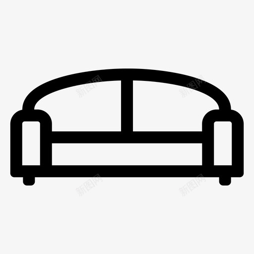沙发座椅坐姿图标svg_新图网 https://ixintu.com 图标 坐姿 家具 座椅 沙发 醒目