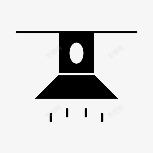 厨房油烟机电器家用电器图标svg_新图网 https://ixintu.com 厨房 家用电器 工具 油烟机 电器
