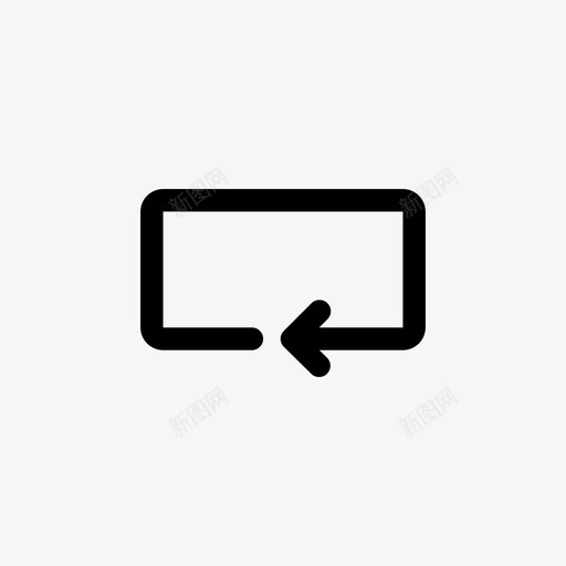 方向界面多媒体选项图标svg_新图网 https://ixintu.com 多媒体 方向 界面 选项