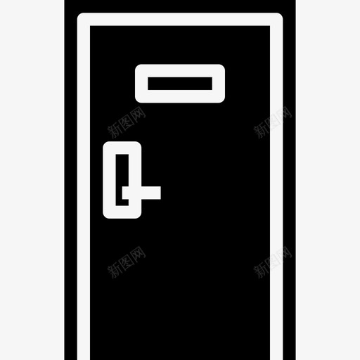 门169号酒店填充图标svg_新图网 https://ixintu.com 填充 酒店 门号
