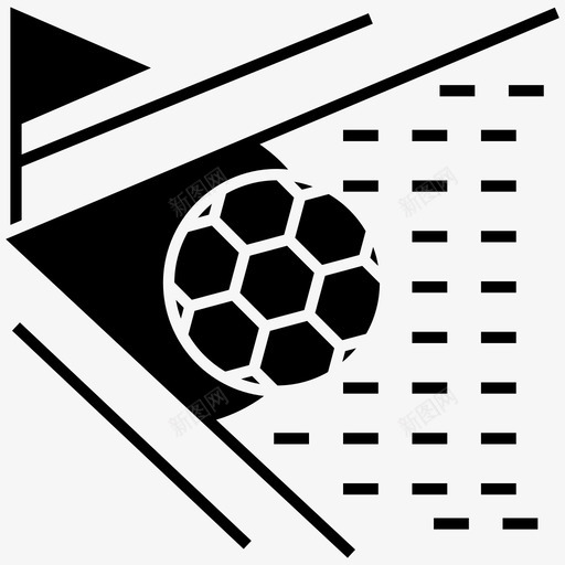 足球球门框足球球门柱足球网图标svg_新图网 https://ixintu.com 图标 字形 操场 游戏区 球门 足球 足球网 门柱 门框