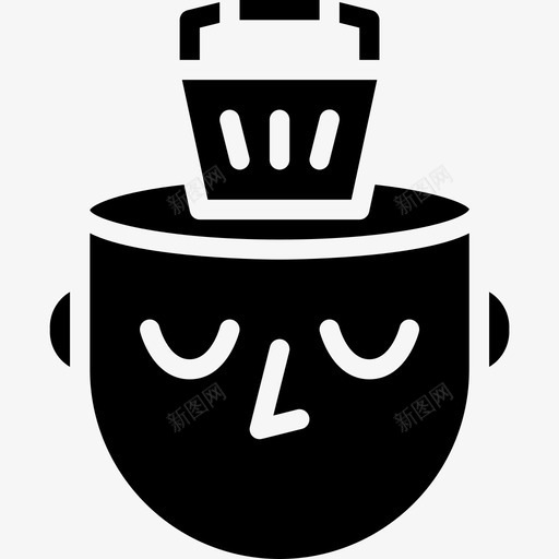 购物篮人类能力1雕文图标svg_新图网 https://ixintu.com 人类 能力 购物篮 雕文