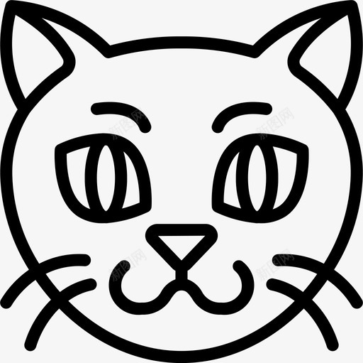 快乐猫化身3直系图标svg_新图网 https://ixintu.com 化身 快乐 直系