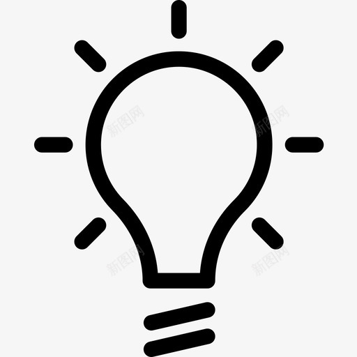 Idea174办公室直线型图标svg_新图网 https://ixintu.com Idea 办公室 直线 线型