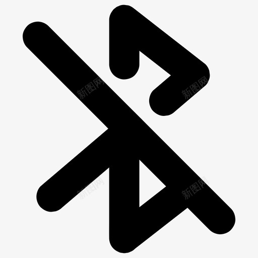 蓝牙关闭已连接信号图标svg_新图网 https://ixintu.com 信号 关闭 图标 基本 尺寸 所有 无线 蓝牙 连接