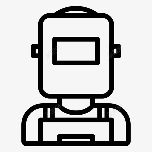 焊工管道工11直线图标svg_新图网 https://ixintu.com 焊工 直线 管道工