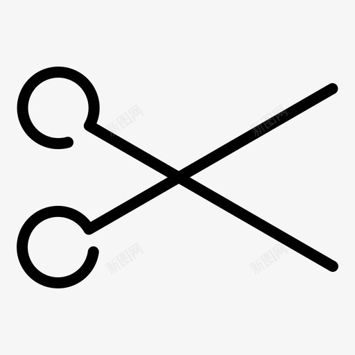剪切文档文件图标svg_新图网 https://ixintu.com 剪刀 剪切 文件 文档 用户界面 轮廓