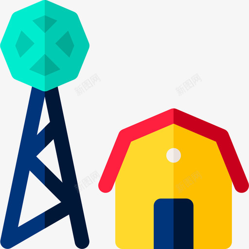 农场城市10号楼公寓图标svg_新图网 https://ixintu.com 10号楼 公寓 农场 城市