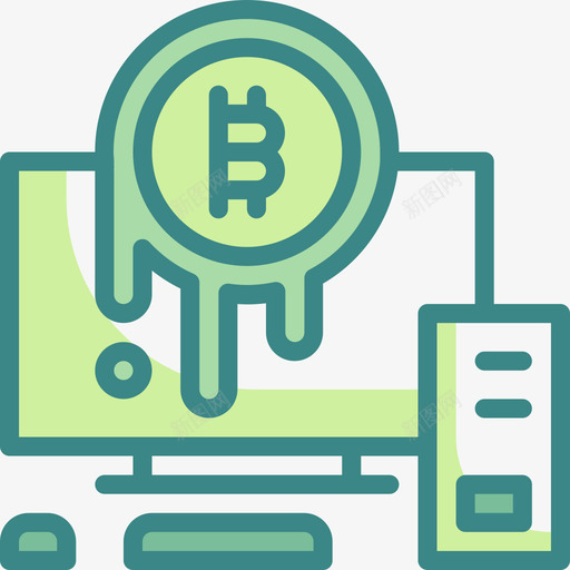 比特币金融科技12双音图标svg_新图网 https://ixintu.com 双音 比特 科技 金融