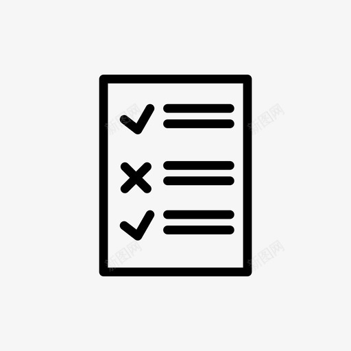 检查表详细信息选择图标svg_新图网 https://ixintu.com 任务 检查表 详细信息 选择