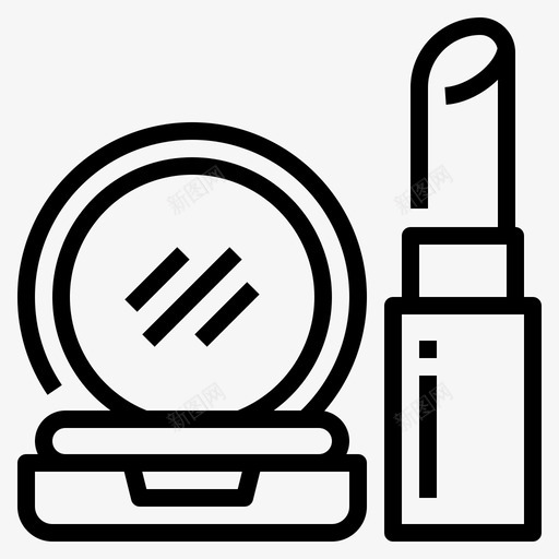 化妆品女性旅行包装2线性图标svg_新图网 https://ixintu.com 包装 化妆品 女性 旅行 旅行包 线性