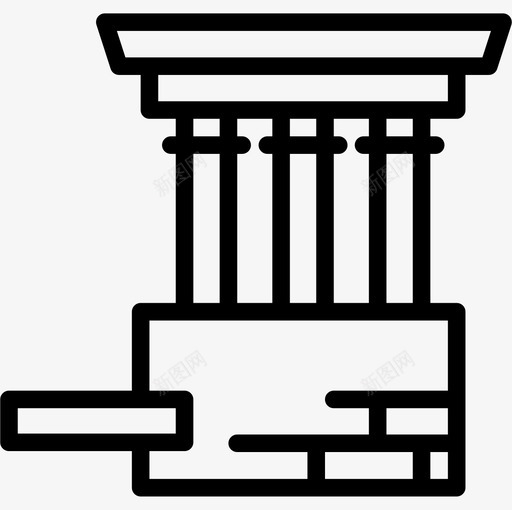 废墟神话25直系图标svg_新图网 https://ixintu.com 废墟 直系 神话