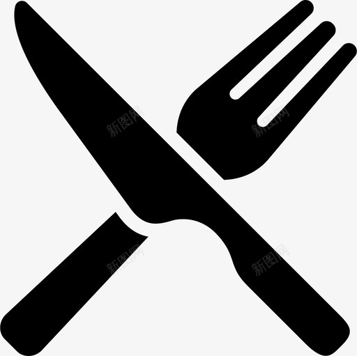 采购产品餐具食物叉子图标svg_新图网 https://ixintu.com 产品 勺子 叉子 采购 食物 餐具 饮料