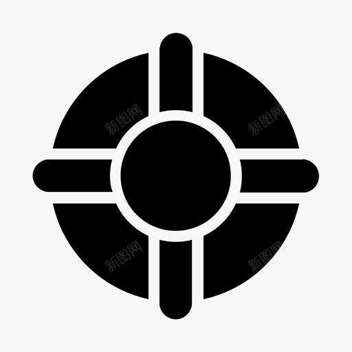 救援海滩浮标图标svg_新图网 https://ixintu.com 支援 救援 浮标 海滩 游泳