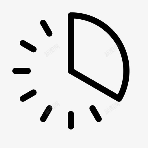 计时器时钟持续时间图标svg_新图网 https://ixintu.com 分钟 小时 持续时间 时钟 游戏 计时器 设备