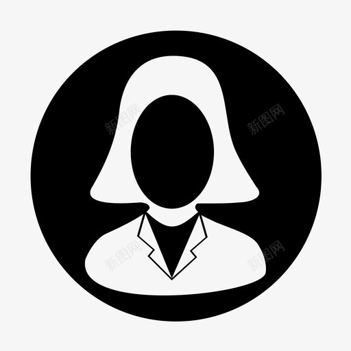用户锁人图标svg_新图网 https://ixintu.com 安全 用户 解锁