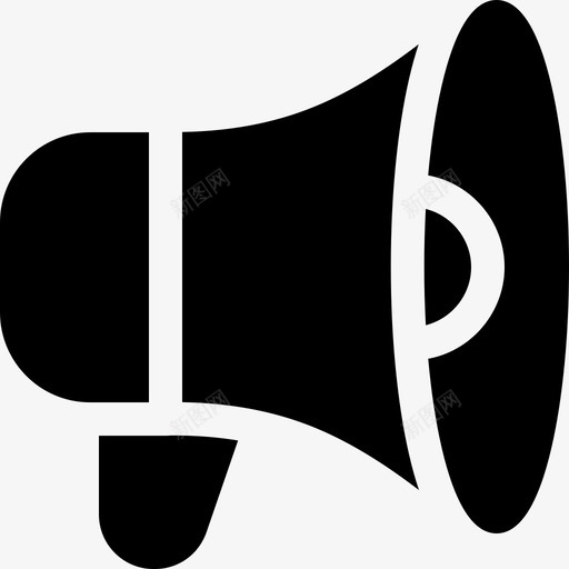 扩音器消防员8充满图标svg_新图网 https://ixintu.com 充满 扩音器 消防员