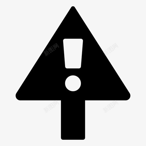 危险标牌施工图标svg_新图网 https://ixintu.com 危险 图标 字形 施工 标志 标牌 警告