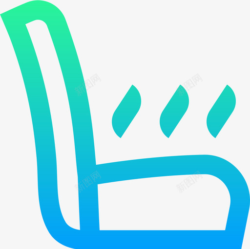 座椅车辆运输2坡度图标svg_新图网 https://ixintu.com 坡度 座椅 车辆 运输