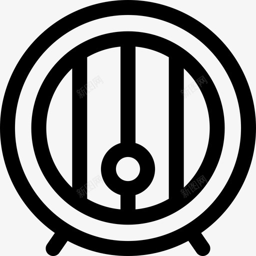 桶装啤酒42线性图标svg_新图网 https://ixintu.com 啤酒 桶装 线性
