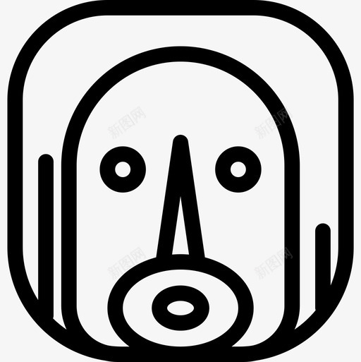 玛雅人神话25直系图标svg_新图网 https://ixintu.com 玛雅人 直系 神话