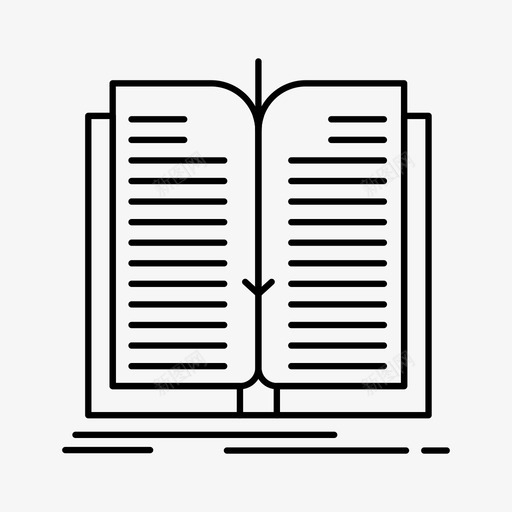 申请书籍文件图标svg_新图网 https://ixintu.com 书籍 传输 在线学习 文件 申请 远程教育