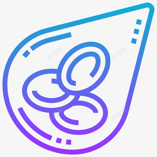 血细胞健康检查1梯度图标svg_新图网 https://ixintu.com 健康 梯度 检查 血细胞