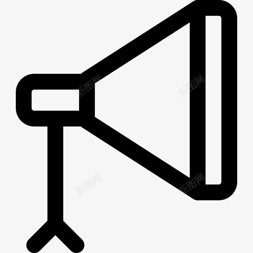工作室29号摄像机线性图标svg_新图网 https://ixintu.com 29号 工作室 摄像机 线性