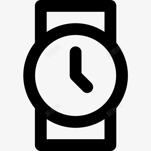 腕表时尚13直系图标svg_新图网 https://ixintu.com 时尚 直系 腕表