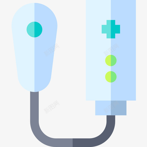 Wiimote虚拟现实71扁平图标svg_新图网 https://ixintu.com Wiimote 扁平 虚拟现实