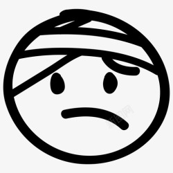 发烧的表情