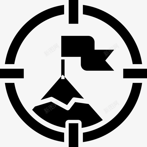 使命目标工作图标svg_新图网 https://ixintu.com 使命 工作任务 目标
