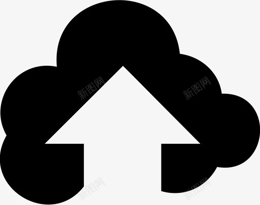 上传云互联网图标svg_新图网 https://ixintu.com 上传 互联网 提交