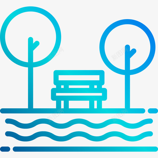 公园自然87线性坡度图标svg_新图网 https://ixintu.com 公园 坡度 线性 自然