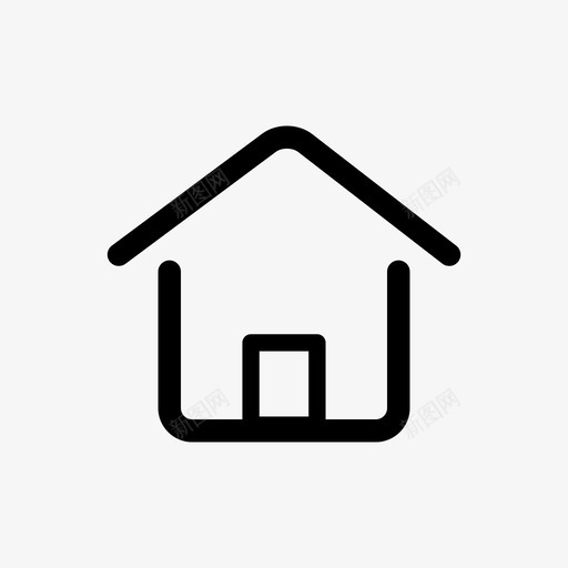 主页主菜单移动应用程序图标svg_新图网 https://ixintu.com 主菜 主页 应用程序 移动 菜单