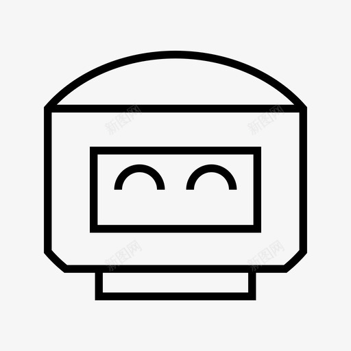 机器人头像机器人头图标svg_新图网 https://ixintu.com 人头 头像 机器 机器人