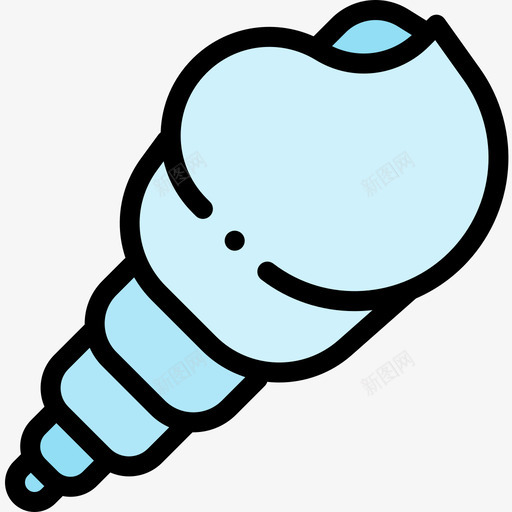 贝壳海洋生物41线状颜色图标svg_新图网 https://ixintu.com 海洋生物 线状 贝壳 颜色