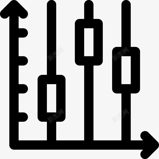烛台信息图9线性图标svg_新图网 https://ixintu.com 信息 烛台 线性