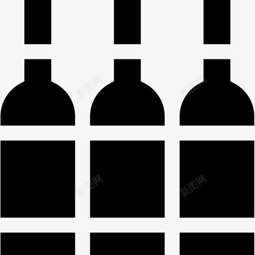 酒瓶零售价42装满图标svg_新图网 https://ixintu.com 装满 酒瓶 零售价