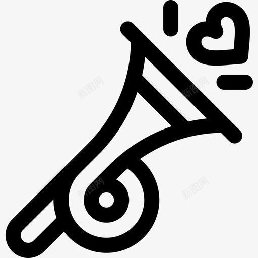 小号名声27直系图标svg_新图网 https://ixintu.com 名声 小号 直系