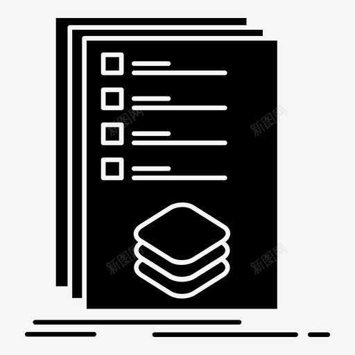 清单分类列表图标svg_新图网 https://ixintu.com web 分类 列表 工作室 开发 开发工作 标记 清单
