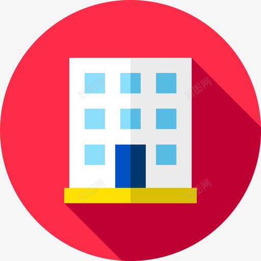 建筑城市元素57平面图标svg_新图网 https://ixintu.com 元素 城市 平面 建筑